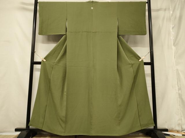 平和屋着物●上質な色無地　潤色　正絹　逸品　CAAZ3477yc 平和屋着物○上質な色無地 潤色 正絹 逸品 CAAZ3477yc 平和屋着物○