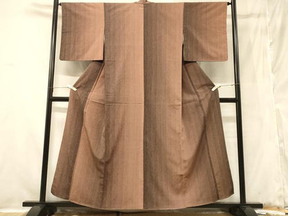平和屋着物■上質な紬 霞文 正絹 逸品 CABB1304in