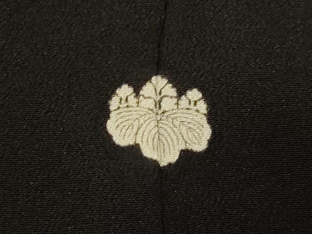 平和屋着物■豪華黒留袖 駒刺繍 鼓絵巻花文 金彩 正絹 逸品 CABB1313in