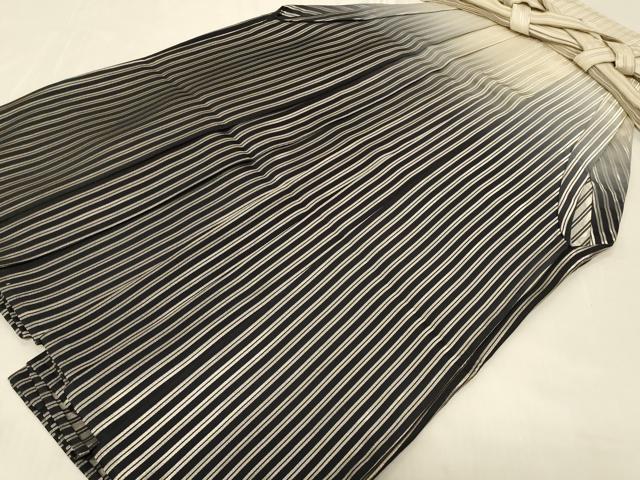 平和屋着物○男性 行灯袴 舞台衣装 縞 銀糸 CAAZ3633yc 平和屋着物○