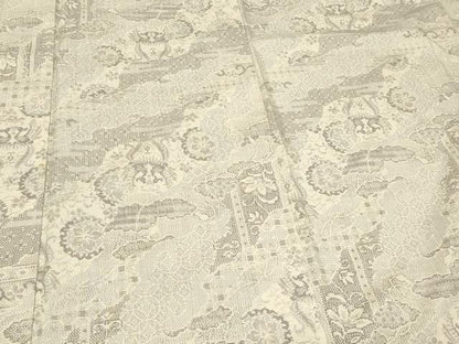 平和屋着物■上質な紬 道長鳳凰花文 正絹 逸品 CABB1415in