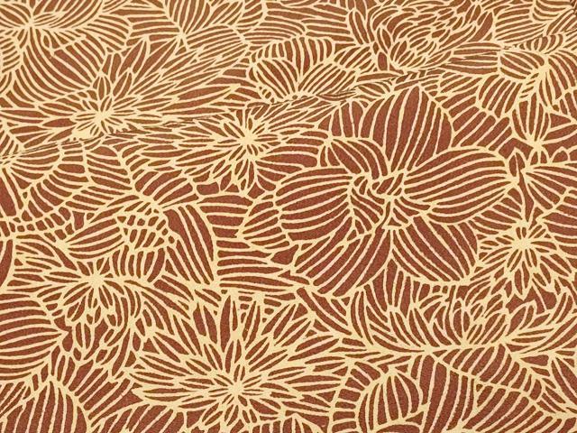 平和屋着物■上質な小紋　花づくし　正絹　逸品　CABB1420in