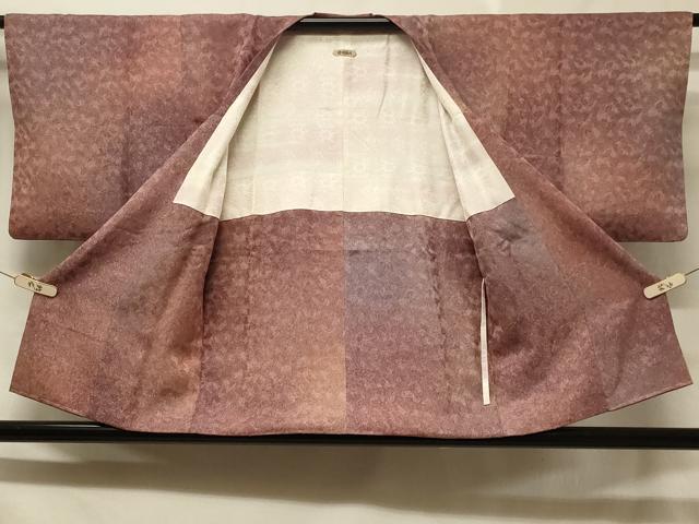 平和屋着物■道行コート　霞文　暈し染め　伊勢丹扱い　正絹　逸品　CABB1523in