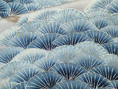 平和屋着物■豪華黒留袖 刺繍 枝松文 暈し染め 正絹 逸品 CABB1688ou