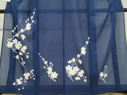平和屋着物＊夏物 訪問着 絽 枝花文 正絹 逸品 CABB1717ou