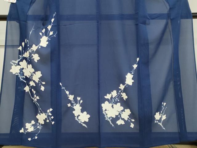 平和屋着物＊夏物 訪問着 絽 枝花文 正絹 逸品 CABB1717ou