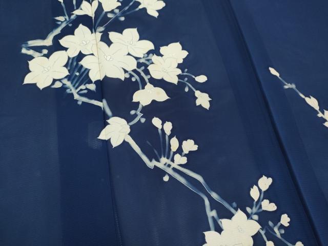 平和屋着物＊夏物 訪問着 絽 枝花文 正絹 逸品 CABB1717ou