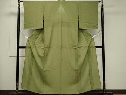 平和屋着物＊伝統工芸士 関正三郎 夏物 江戸小紋 絽 大小霰 正絹 逸品 未使用 CABB1720ou