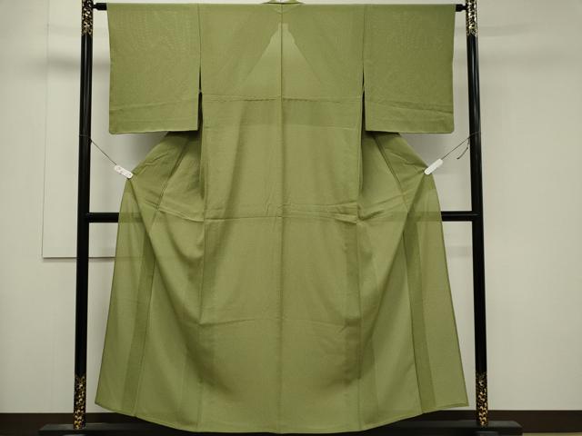平和屋着物＊伝統工芸士 関正三郎 夏物 江戸小紋 絽 大小霰 正絹 逸品 未使用 CABB1720ou