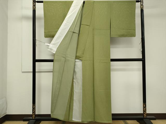 平和屋着物＊伝統工芸士 関正三郎 夏物 江戸小紋 絽 大小霰 正絹 逸品 未使用 CABB1720ou
