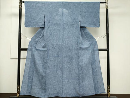 平和屋着物＊夏物 小紋 絽 枝葉尽くし 正絹 逸品 CABB1725ou