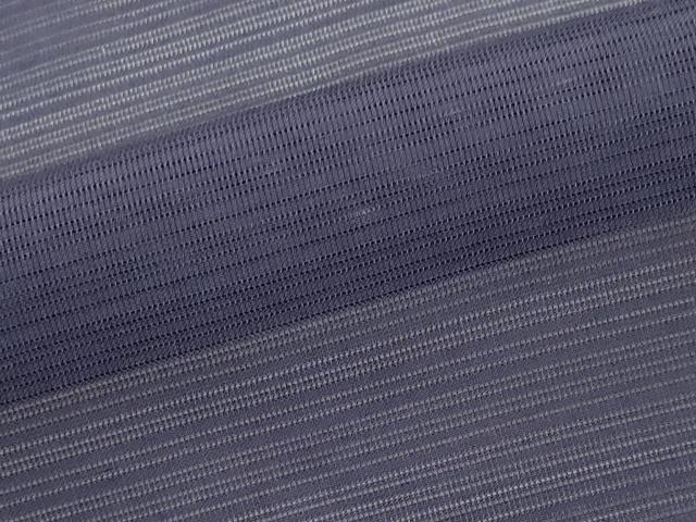 平和屋着物＊夏物 色無地 変わり絽 深紫色 正絹 逸品 未使用 CABB1728ou