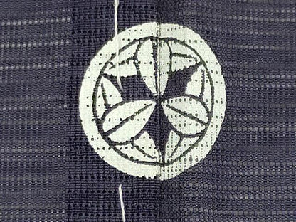 平和屋着物＊夏物 色無地 変わり絽 深紫色 正絹 逸品 未使用 CABB1728ou