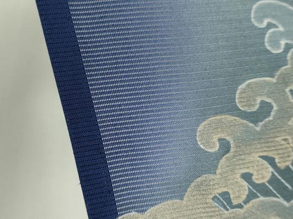平和屋着物＊夏物 訪問着 絽 立波文 暈し染め 金彩 正絹 逸品 CABB1730ou