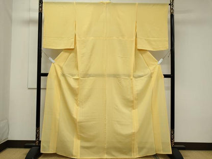 平和屋着物＊夏物 色無地 絽 蒸栗色 正絹 逸品 CABB1734ou