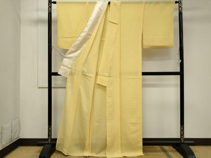 平和屋着物＊夏物 色無地 絽 蒸栗色 正絹 逸品 CABB1734ou