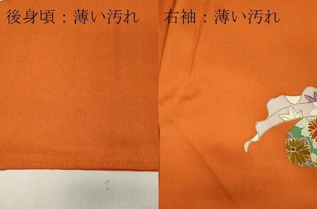 平和屋着物■訪問着　吉祥花文　金彩　正絹　逸品　CABB1760ou