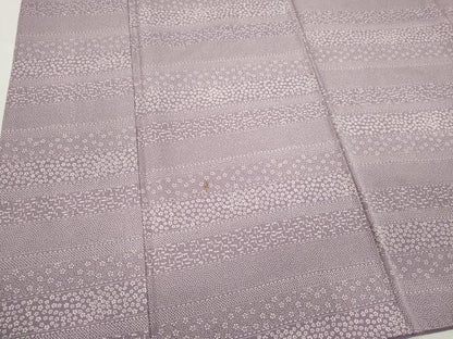 平和屋着物■江戸小紋　作家物　横段花文　正絹　逸品　CABB1810ou