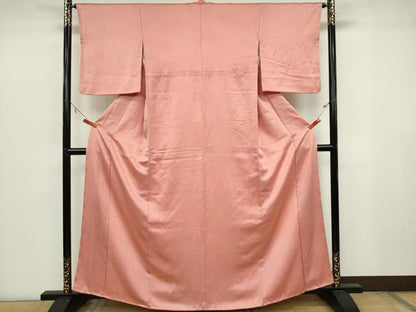 平和屋着物■上質な小紋　霞文　正絹　逸品　CABB1814ou