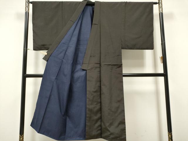 平和屋着物■男性　紬　霞文　正絹　逸品　CABB1897ou