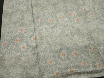 平和屋着物■上質な小紋 花尽くし 正絹 逸品 CABB1943ou