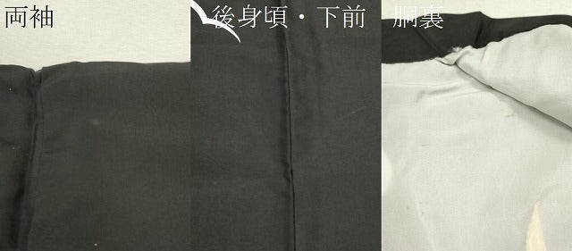 平和屋着物[]お宮参り　男の子　祝着　産着　初着　のしめ　刺繍　鷹　風景笠松文　黒地　金彩　逸品　CABB2035ze