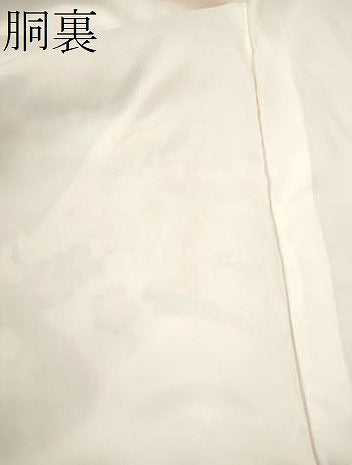 平和屋着物[]お宮参り　女の子　祝着　産着　初着　のしめ　絞り　冊子御所車草花文　逸品　CABB2048ze