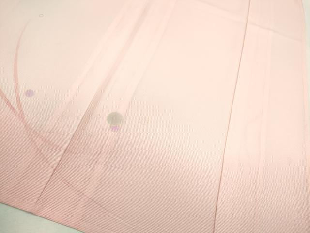 平和屋着物＊夏物　訪問着　絽　丸文　暈し染め　金銀彩　正絹　逸品　未使用　CABB2066ze
