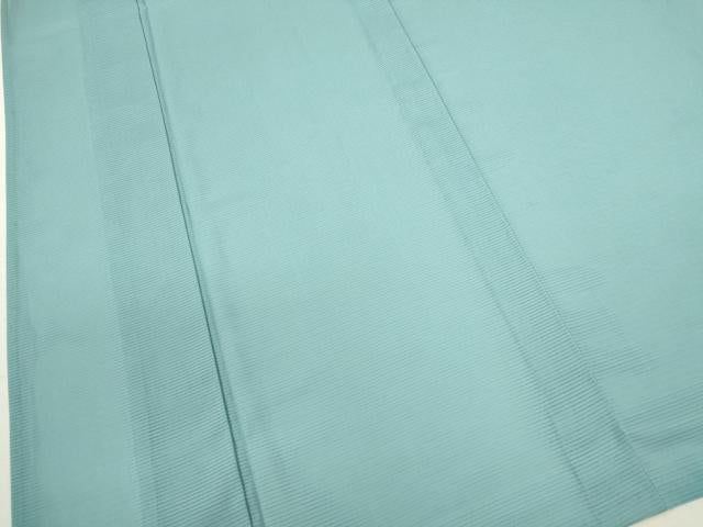 平和屋着物＊夏物 色無地 絽 錆浅葱色 洗える着物 CABB2067ze