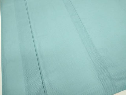 平和屋着物＊夏物 色無地 絽 錆浅葱色 洗える着物 CABB2067ze