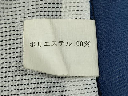 平和屋着物＊夏物 色無地 絽 深縹色 洗える着物 CABB2088ze