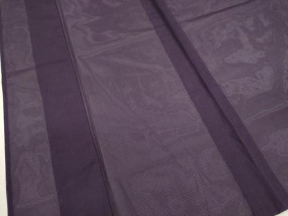 平和屋着物＊夏物 色無地 絽 似せ紫色 洗える着物 CABB2089ze