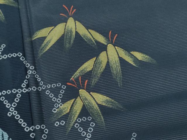 平和屋着物＊夏物　訪問着　絽　網目笹文　洗える着物　CABB2095ze 平和屋着物＊夏物 訪問着 絽 網目笹文 洗える着物 CABB2095ze
