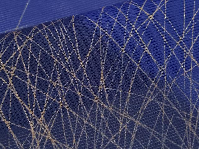 平和屋着物＊夏物 訪問着 絽 草木舞蝶文 暈し染め 金彩