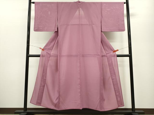 平和屋着物＊夏物　色無地　絽　浅蘇芳色　洗える着物　CABB2111ze 平和屋着物＊夏物 色無地 絽 浅蘇芳色 洗える着物 CABB2111ze