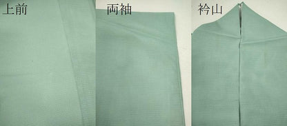 平和屋着物＊夏物 色無地 絽 薄青色 洗える着物 CABB2120ze