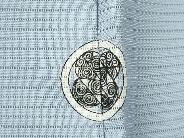 平和屋着物＊夏物 色無地 絽 淡藤色 洗える着物 CABB2121ze