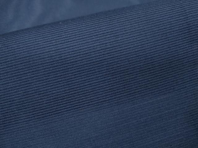 平和屋着物＊夏物 色無地 絽 鉄紺色 洗える着物 CABB2122ze