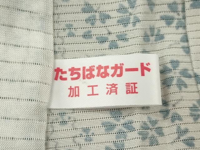 平和屋着物＊夏物 小紋 絽 吉祥花間道 正絹 逸品 CABB2162ze