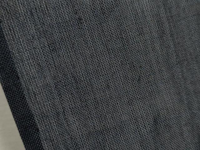 平和屋着物＊夏物　小千谷ちぢみ　色無地　藍鉄色　麻　逸品　未使用　CABB2178ze 平和屋着物＊夏物 小千谷ちぢみ 色無地 藍鉄色 麻 逸品 未使用