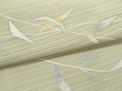 平和屋着物＊夏物 訪問着 変わり絽 枝垂れ柳文 暈し染め 銀彩 洗える着物 CABB2184ze