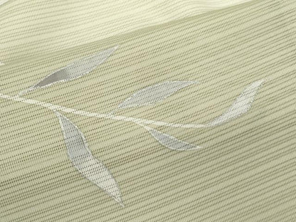 平和屋着物＊夏物 訪問着 変わり絽 枝垂れ柳文 暈し染め 銀彩 洗える着物 CABB2184ze