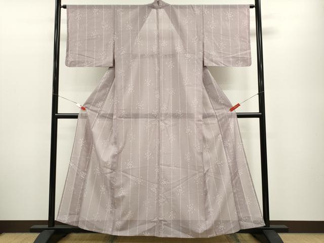 平和屋着物＊夏物 小紋 絽 吉祥間道 洗える着物 CABB2188ze