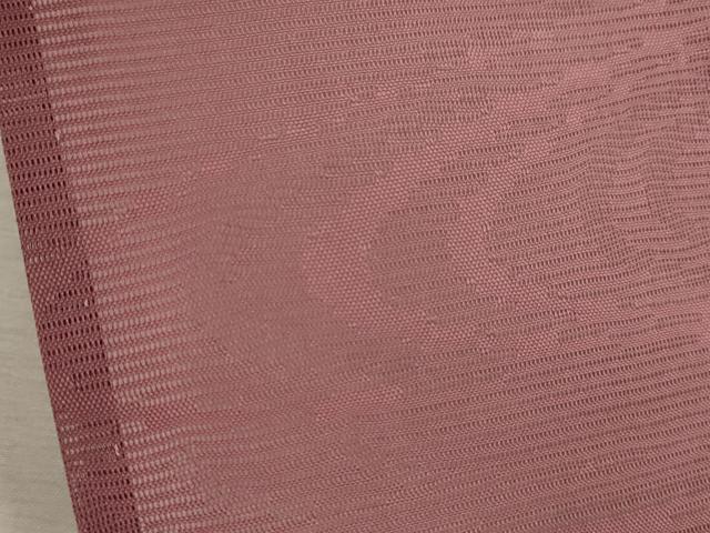 平和屋着物＊夏物 色無地 流水紋紗 退紅色 洗える着物 CABB2196ze