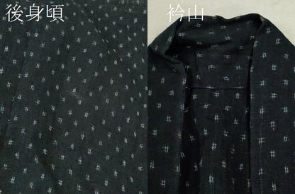 平和屋着物＊夏物 男性 羽織 上布 井桁 麻 逸品 CABB2222ze