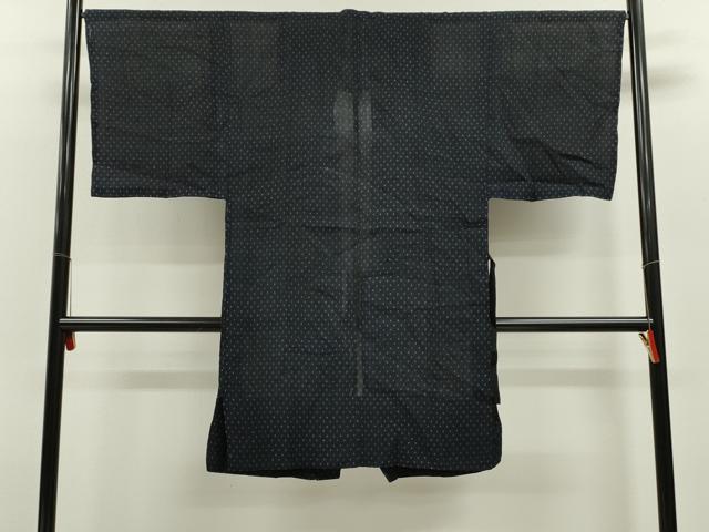 平和屋着物＊夏物 男性 羽織 上布 井桁 麻 逸品 CABB2222ze