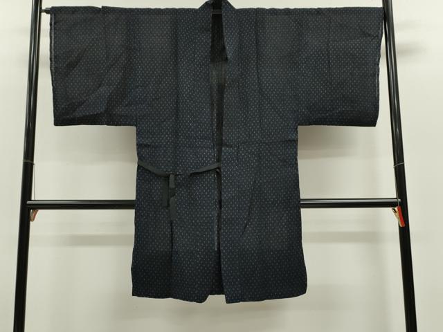 平和屋着物＊夏物 男性 羽織 上布 井桁 麻 逸品 CABB2222ze