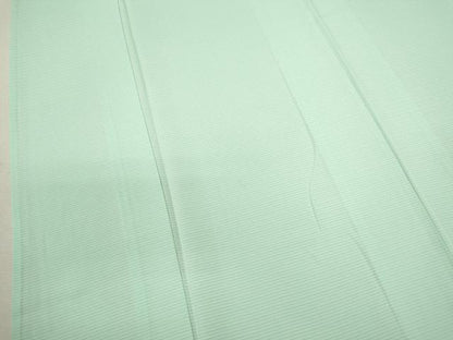 平和屋着物＊夏物 色無地 絽 白緑色 正絹 逸品 CABB2233ze