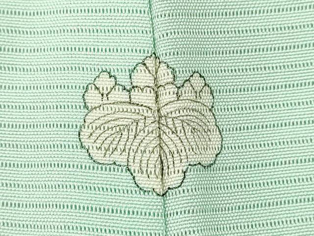 平和屋着物＊夏物　色無地　絽　白緑色　正絹　逸品　CABB2233ze 平和屋着物＊夏物 色無地 絽 白緑色 正絹 逸品 CABB2233ze