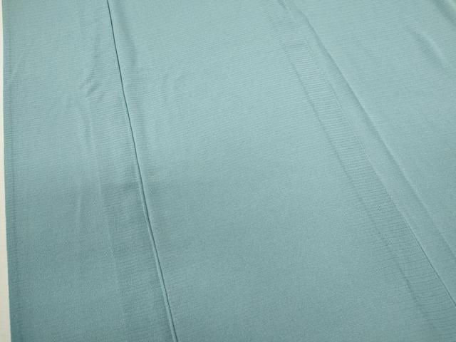 平和屋着物＊夏物 本加賀友禅作家 梶山伸監修 色無地 絽縮緬 浅縹色 正絹 逸品 CABB2236ze